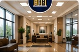 Commercial building interior